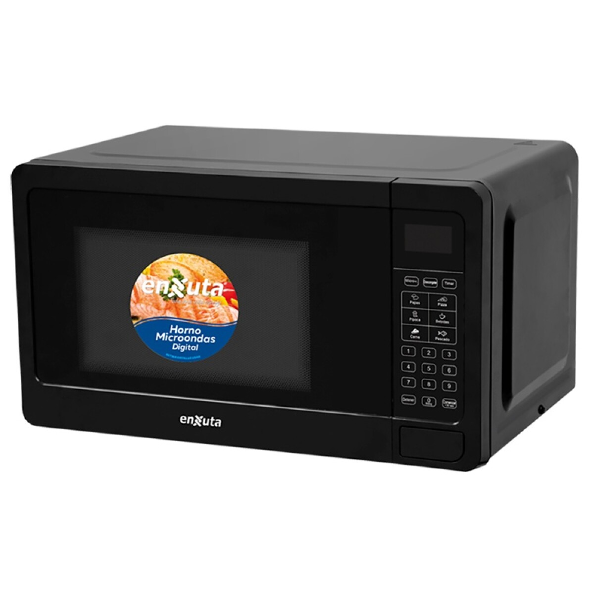 Microondas Negro Digital 20 Lts 