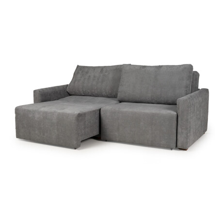 Sofá Cama Noronha - Tela Microfibra TC1011 (Grafito)