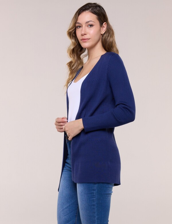 Cardigan Abierto AZUL