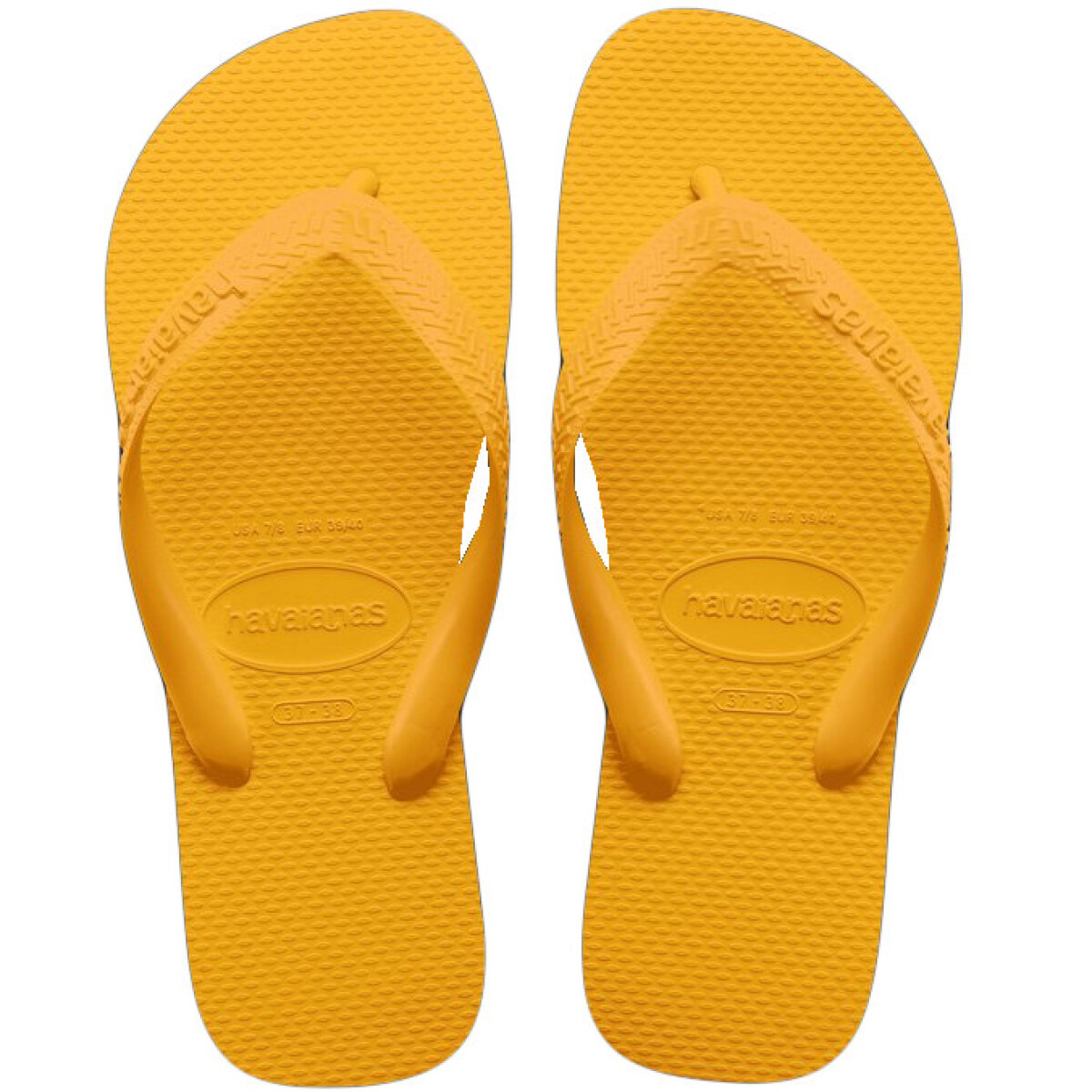 Ojota Unisex Havaianas Havaiana Top - Amarillo Ambar 