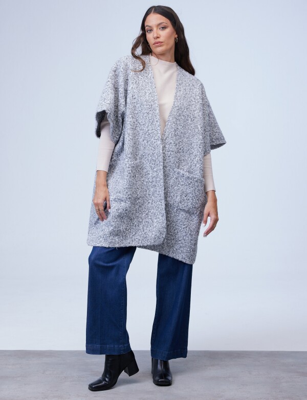 Kimono Bolsillos GRIS