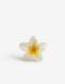 Broche Flores Broche Acrílico Flor Hawaiana - Combinacion Bicolor