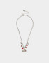 Collares Infantiles Licencias Collar Multicharm "hello Kitty" - Plateado