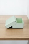 Pack x 20 unid - caja 02 - 8x8x4,5 cm. VERDE AGUA