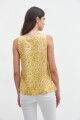 Musculosa estampa liberty amarillo