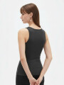 Musculosa Airi Gris Melange Oscuro