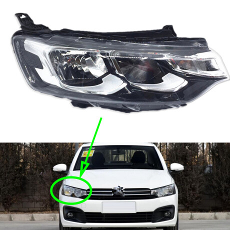 SEMIOPTICAS CITROEN - PEUGEOT C-ELYSEE 18/ DER - SEMIOPTICAS CITROEN - PEUGEOT C-ELYSEE 18/ DER -