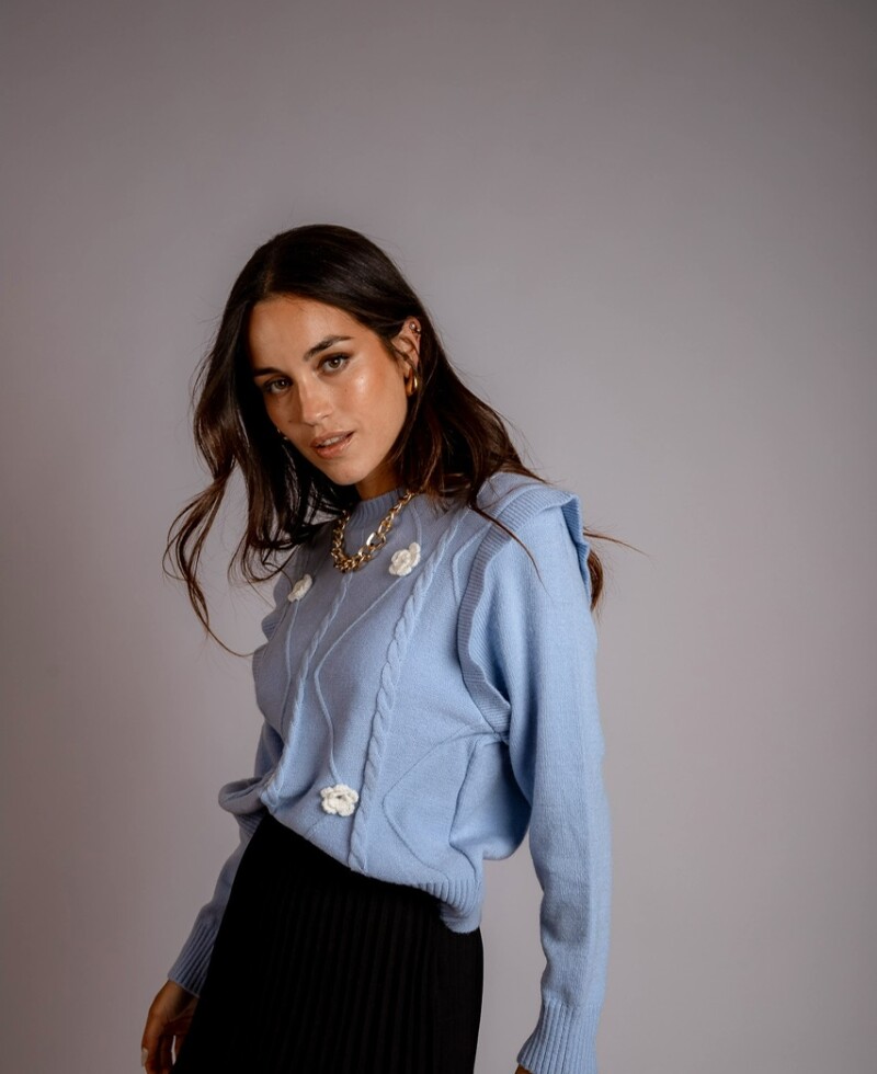 Buzo Josefina celeste