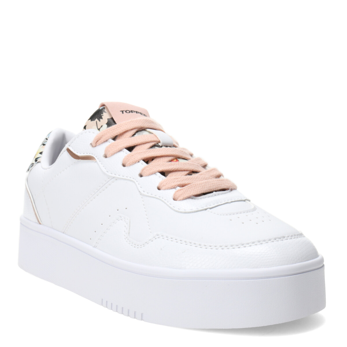 Championes de Mujer Topper Terre Print - Blanco 