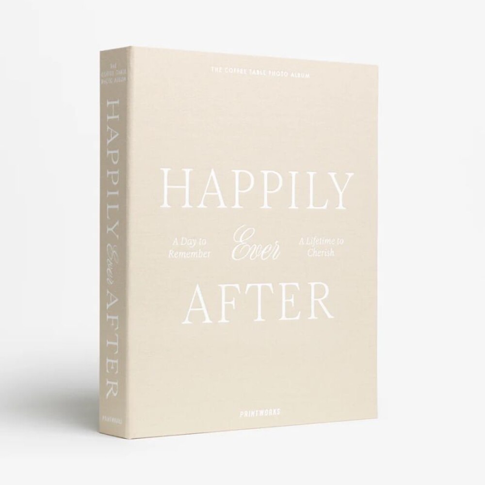 PRINTWORKS ALBUM DE BODAS HAPPILY EVER AFTER BEIGE PRINTWORKS ALBUM DE BODAS HAPPILY EVER AFTER BEIGE