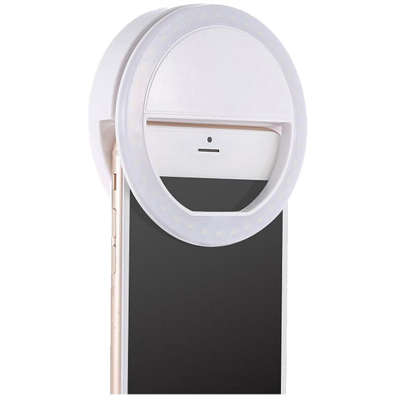 Aro de Luz Led De Selfie Para Celular Rosa Aro de Luz Led De Selfie Para Celular Rosa