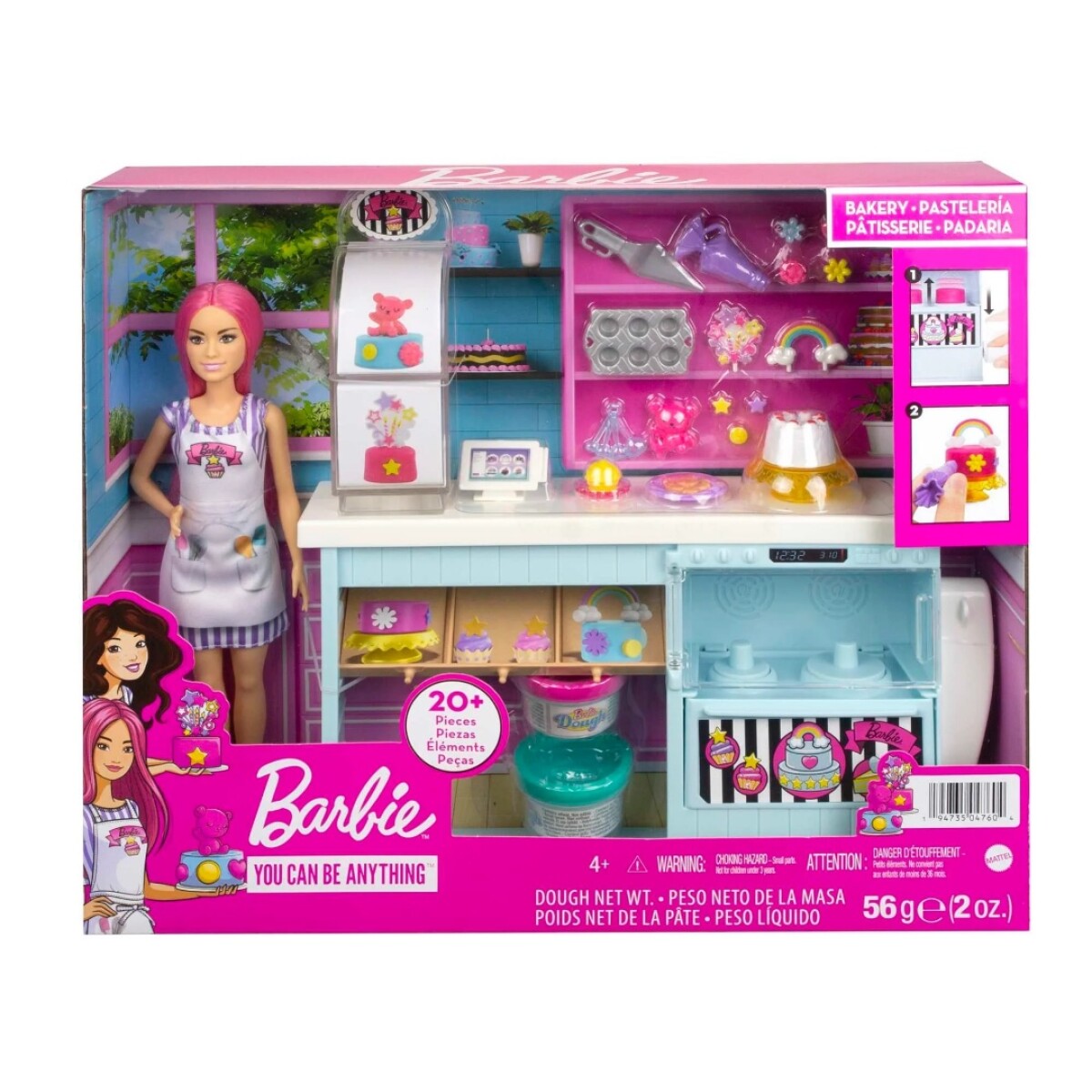 Set Barbie Repostería para Decorar HGB73 - 001 