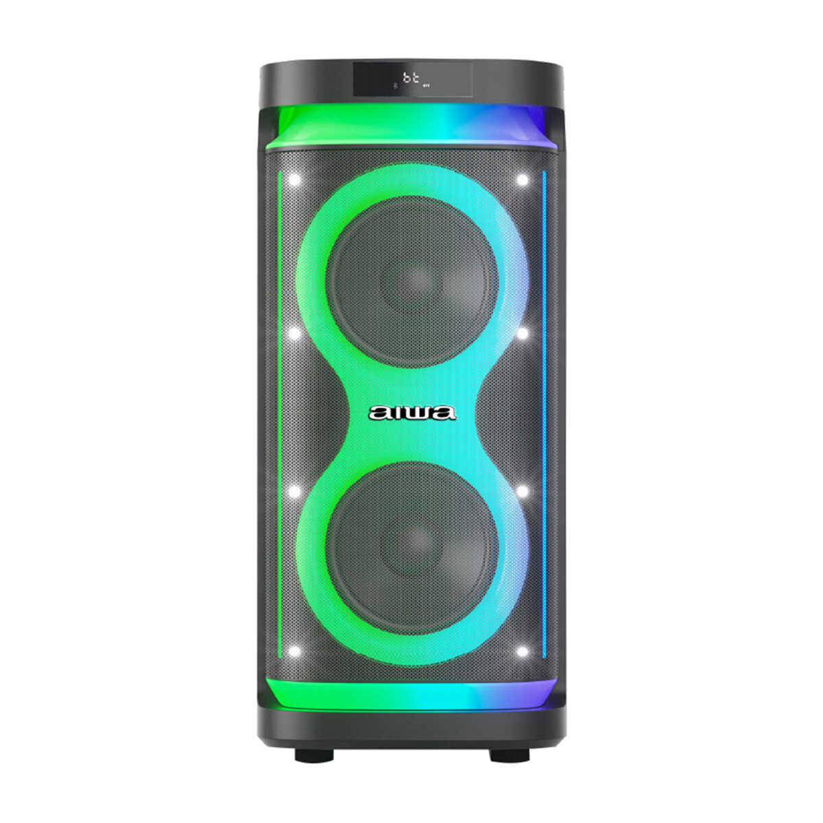 Torre de Sonido Bluetooth AIWA 800W PMPO TWS con luces LED | AWPOH5D 