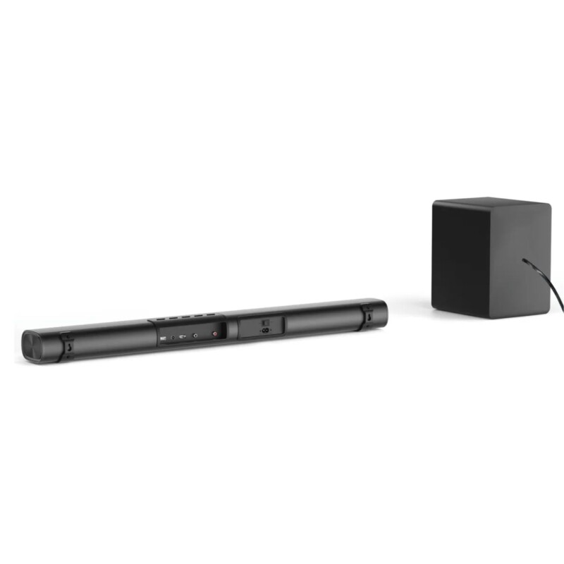 Barra De Sonido Aiwa BT 2.1 Con Subwoofer Modelo Awsbh16 Barra De Sonido Aiwa BT 2.1 Con Subwoofer Modelo Awsbh16