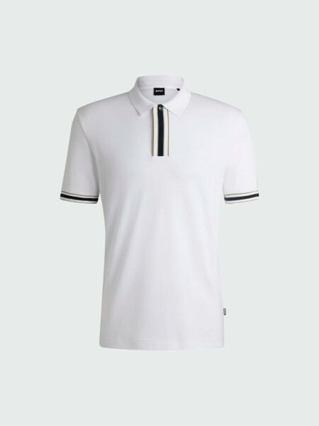 BOSS - Polo Regular Fit Blanco