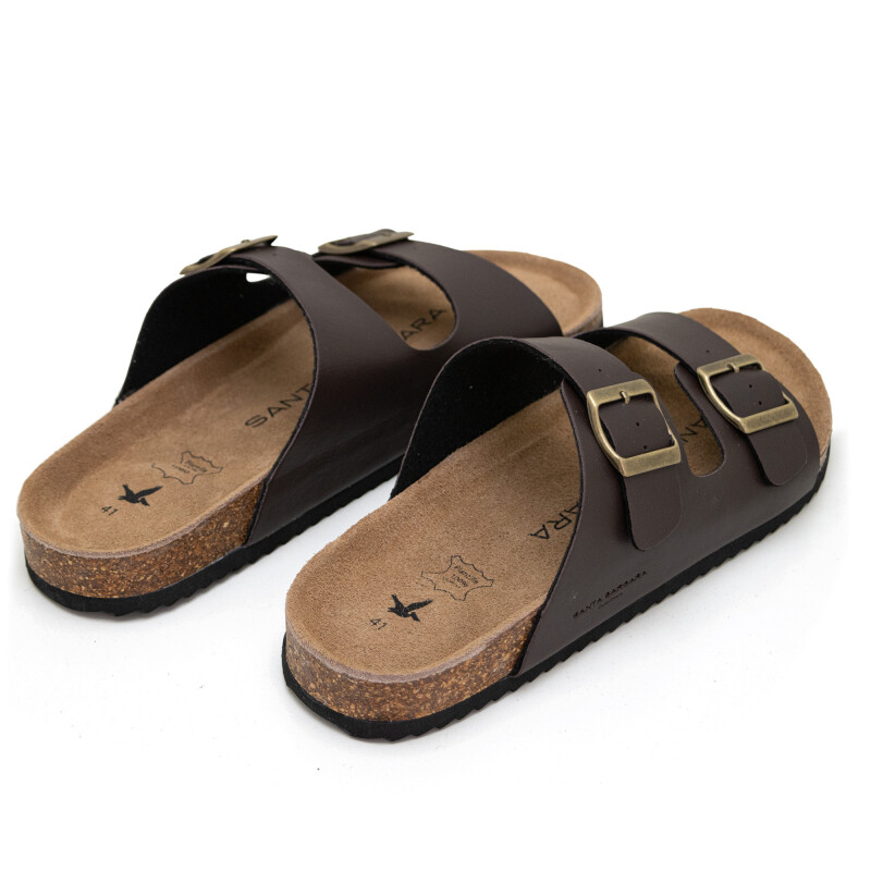 Sandalias Santa Barbara de Hombre - YF26MPU Marron