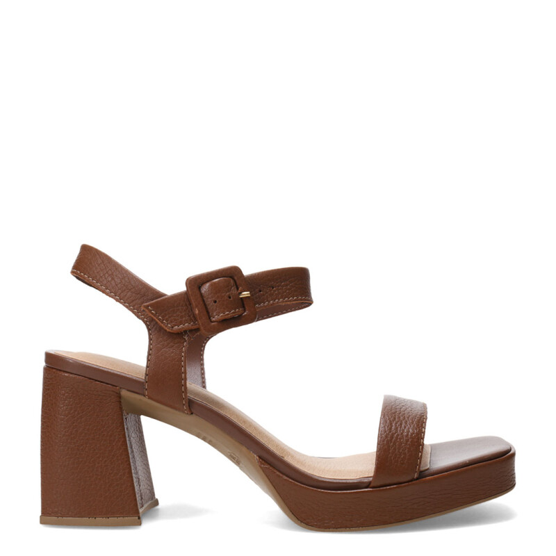 Sandalias de Mujer Bottero Taco Marrón Café