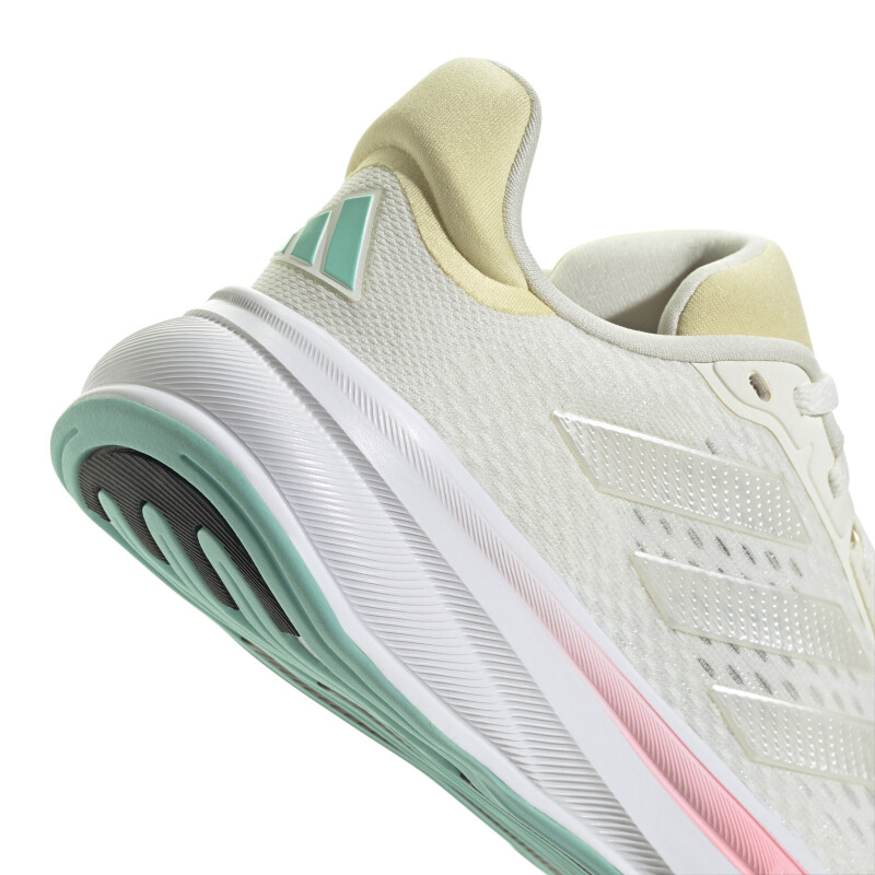 Championes de Mujer Adidas Response Super Beige - Amarillo - Plateado