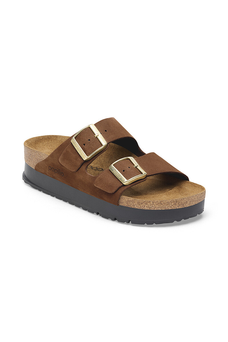Sandalia Arizona Platform Flex Lenb - Estrecho - Dark Tea 