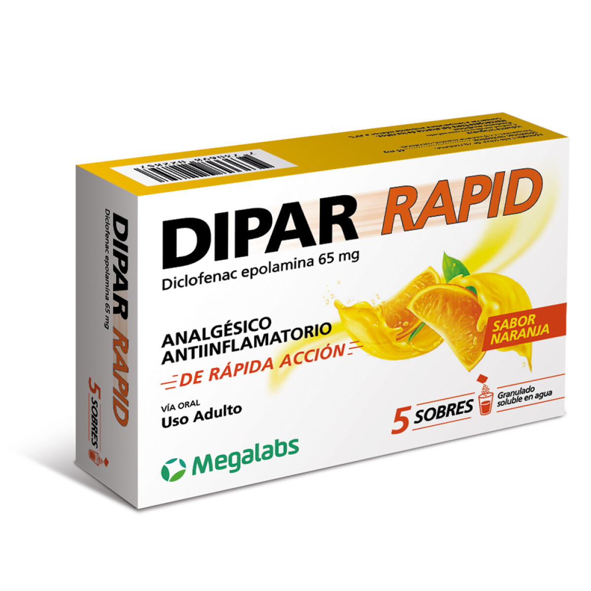 Dipar Rapid 65 Mg. 5 Sobres 