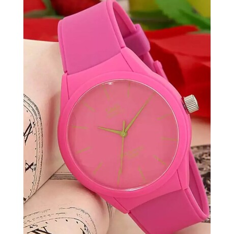 Reloj Análogo Q&Q VR28J012Y Resistente Al Agua Rosa,Rosa,Rosa