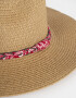 Sombreros Sombrero Efecto Rafia - Marron Beige