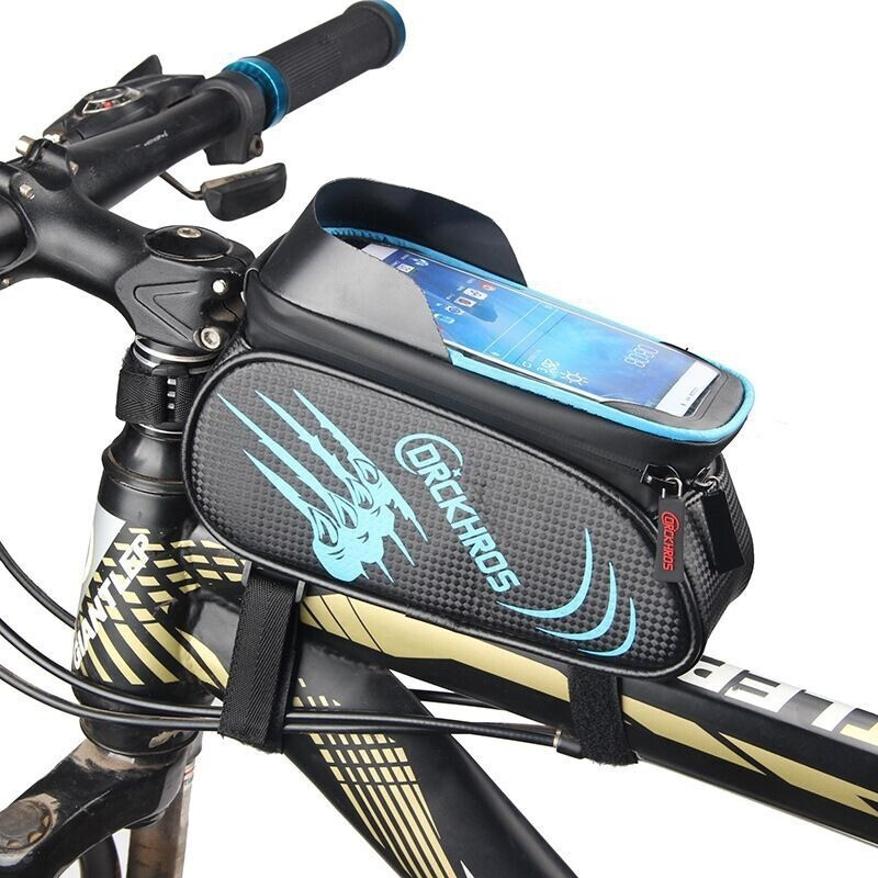 Protector Bolso Estuche Celular Para Bicicleta iPhone Viaje Negro