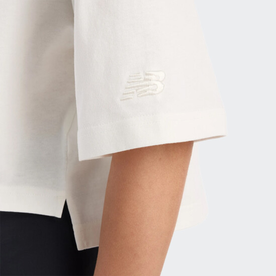Remera New Balance Lace Blanco
