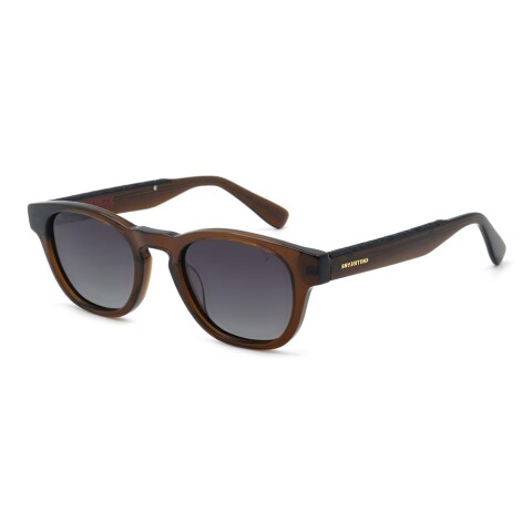 Lentes de Sol Stranger Things Redondo - Hombre Gradiente/Marrón