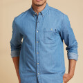 CAMISA EKSO POLANCO Azul Medio