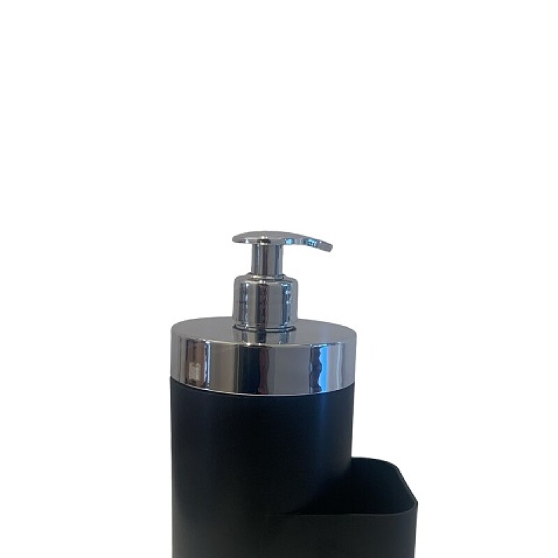 Dispensador de Jabón líquido y porta esponja - Negro Dispensador de Jabón líquido y porta esponja - Negro