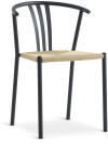 Silla de comedor JYDERUP negro/natural Silla de comedor JYDERUP negro/natural