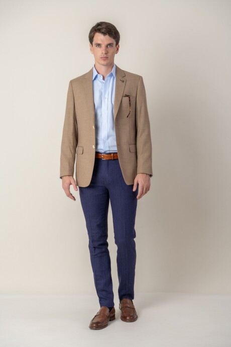 Saco Summer Classic Fit Beige
