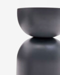 Side table Rachell made of metal with a grey painted finish Ø30 cm Side table Rachell made of metal with a grey painted finish Ø30 cm