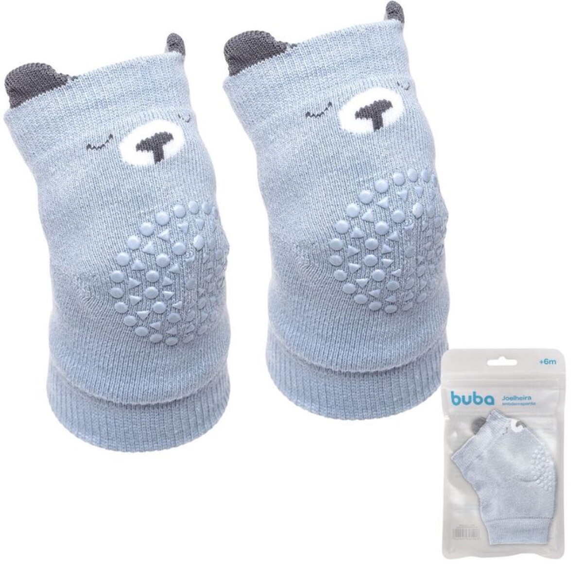 Rodilleras antideslizante - oso azul 