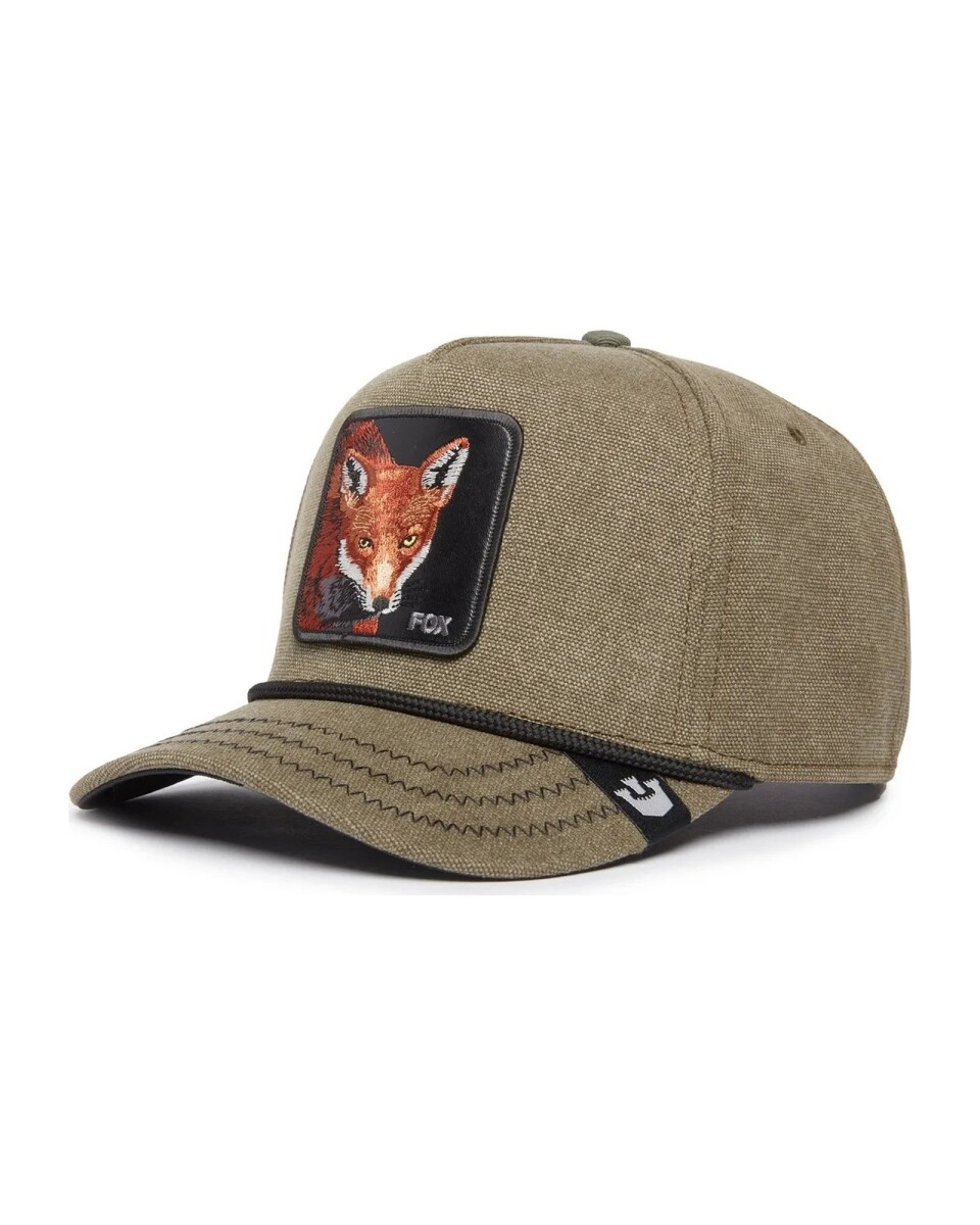 Gorra Goorin Bros Trucker Baseball - The Fox Canvas Verde 
