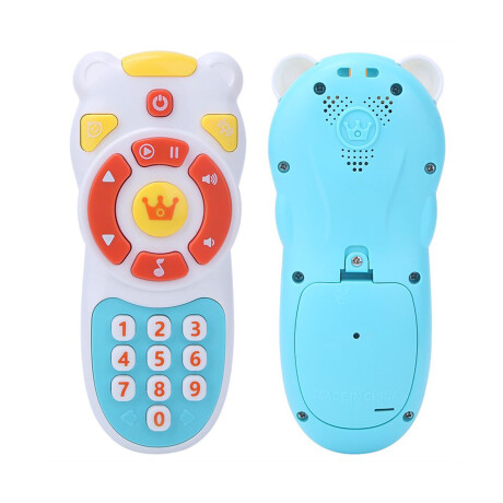 Control Remoto Didáctico Con Luz Sonido Para Bebe Huanger Control Remoto Didáctico Con Luz Sonido Para Bebe Huanger
