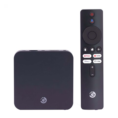 TVBox Goldtech Quad 16GB 2GB Android 12 4K Ultra HD Gen 2025 Color NEGRO