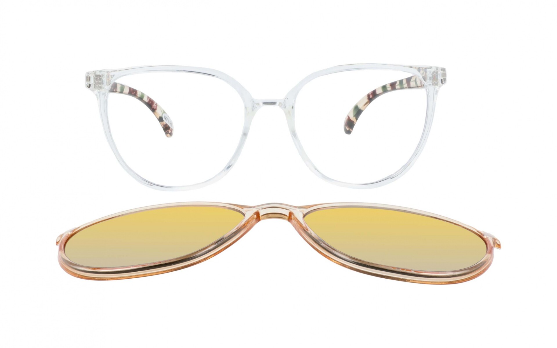 MDQ Berlian II miel Clip-On Polarized 