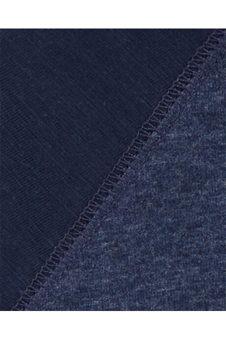 Remera henley de algodón, mangas raglán, azul marino. Talles 2-5T Remera henley de algodón, mangas raglán, azul marino. Talles 2-5T