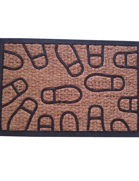 FELPUDO COCO/GOMA 40X60CM H.1CM PIES FELPUDO COCO/GOMA 40X60CM H.1CM PIES