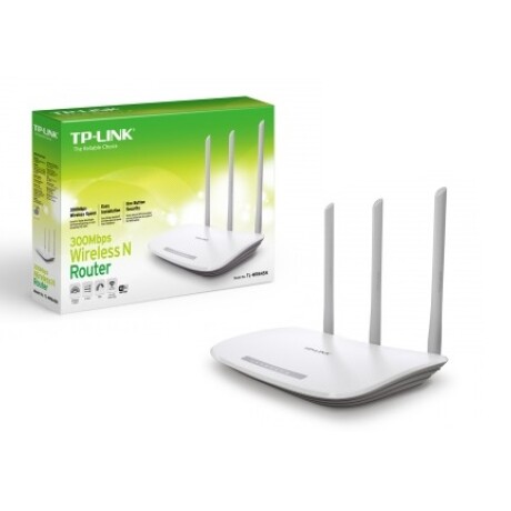 Router Wireless TL-WR845N Tp-link 300MBPS Triple Antena 001
