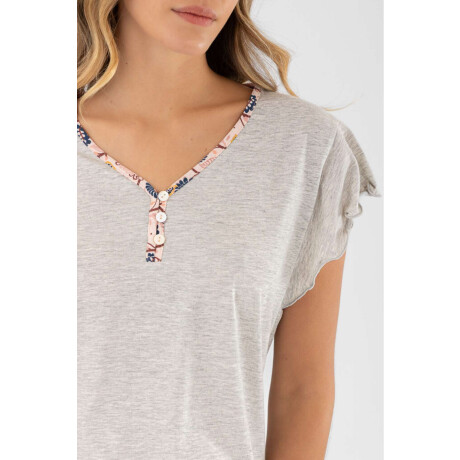 Pijama faustina duo Gris