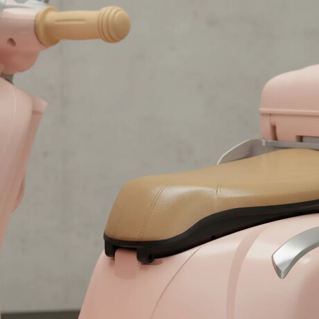 Moto Scooter a Batería Lumax Infantil Scooby Rosa