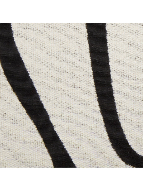 Almohadón HVITVEIS 45x45 crudo/negro Almohadón HVITVEIS 45x45 crudo/negro