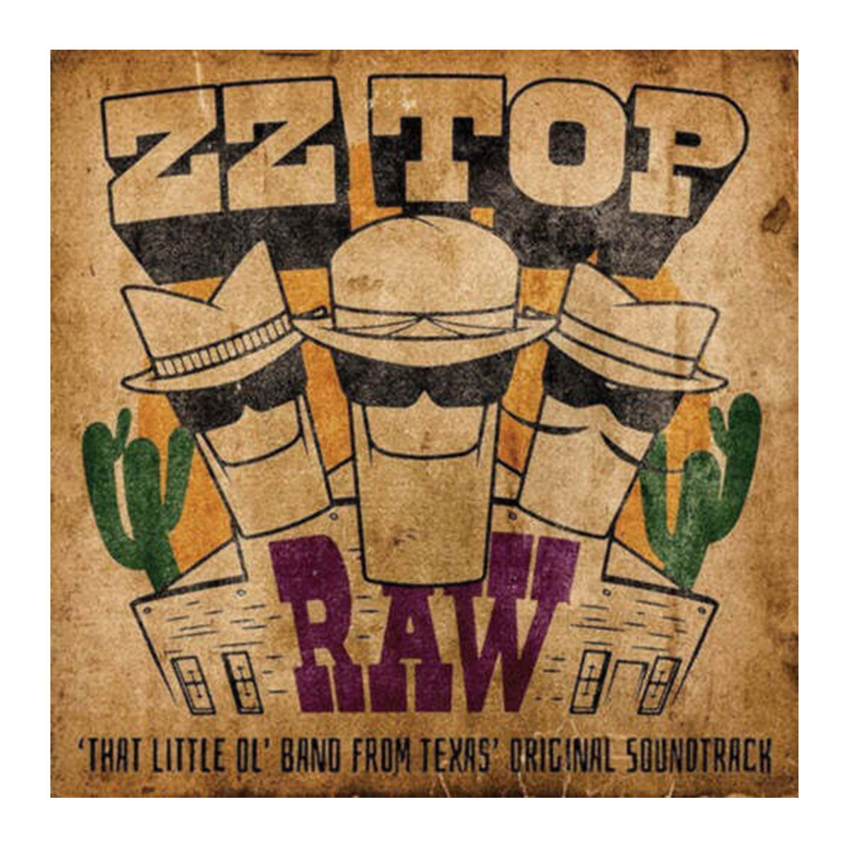 Zz Top Raw (that Little Ol' Band From Texas) O.s.t. - Vinilo 