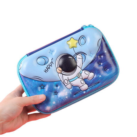 Cartuchera Rigida Escolar Infantil Brio Organizadora - Astronauta Cartuchera Rigida Escolar Infantil Brio Organizadora - Astronauta