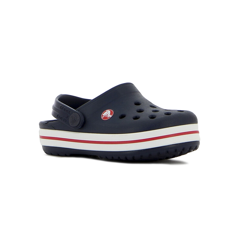 Crocs Band K Zueco C/tira Atras Marino-rojo