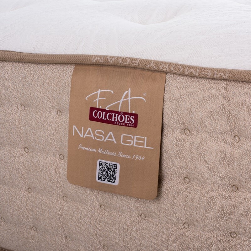 Colchón Espuma Nasa Gel King 193 x 203 x 36