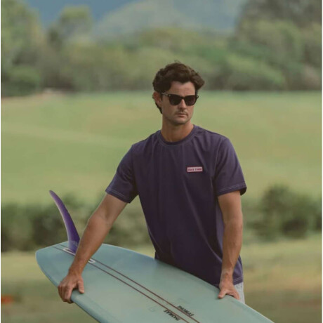 Remera Rhythm Mechanics Vintage Azul